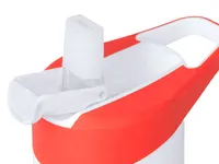 Bidón de RPET Laudon 600 ml con pajita de RPET, detalle 1