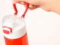Bidón de tritán Tanely 650 ml tapa con resorte de tritan, detalle 3