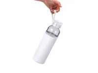 Botella de cristal Venen 500 ml con funda soft shell de cristal, detalle 5