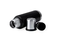 Termo de acero Jokinen 1 l con tapón vaso y asa de acero inox, detalle 1