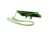 Lanyard de silicona Kesey con soporte para móvil de silicona, detalle 1