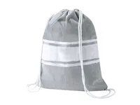 Pareo mochila de algodón reciclado Carey 170 g de 100% algodón reciclado 170 g/ m2, vista lateral
