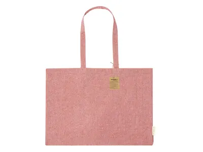 Bolsa de algodón reciclado Bonillo 220 g con fuelle personalizable