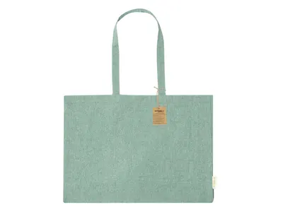Bolsa de algodón reciclado Bonillo 220 g con fuelle personalizable
