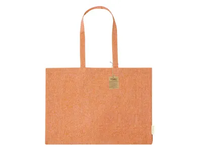 Bolsa de algodón reciclado Bonillo 220 g con fuelle personalizable