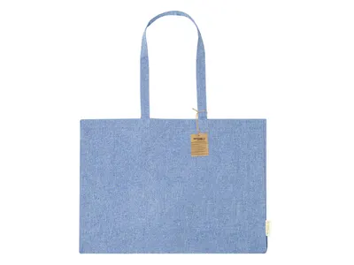 Bolsa de algodón reciclado Bonillo 220 g con fuelle personalizable