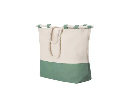Bolsa de algodón Belesi 280 g con asas de cuerda personalizable