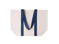 Bolsa de algodón Dretan 280 g con botón y bolsillos de algodón 280 g/ m2, detalle 4