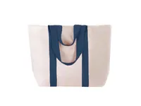Bolsa de algodón Dretan 280 g con botón y bolsillos de algodón 280 g/ m2, detalle 6
