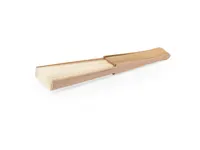 Abanico de madera y tela de algodón y poliéster Sayiri de madera/ poliéster, detalle 1