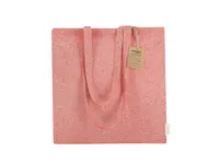 Bolsa de algodón reciclado Bestla 140 g con fuelle de algodón reciclado 140 g/ m2, detalle 2