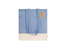 Bolsa de algodón reciclado Skadi 120 g resiste 8 kg de algodón reciclado 120 g/ m2, vista frontal