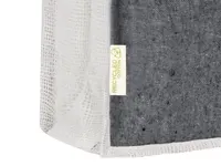 Bolsa de algodón reciclado Talara 140 g con yute de algodón reciclado 140 g/ m2/ yute, detalle 2