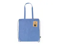 Mochila de cuerdas algodón Fairtrade Riak 140 g de algodón fairtrade 140 g/ m2, detalle 2