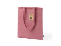Bolsa de algodón Lazar Fairtrade 120 g asas 70 cm de algodón fairtrade 120 g/ m2, vista lateral