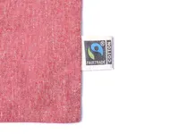Bolsa de algodón Lazar Fairtrade 120 g asas 70 cm de algodón fairtrade 120 g/ m2, detalle 2