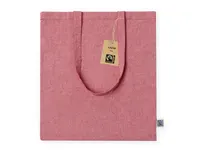 Bolsa de algodón Lazar Fairtrade 120 g asas 70 cm de algodón fairtrade 120 g/ m2, detalle 3