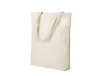 Bolsa de canvas Sakura 270 g con fuelle y asas 70 cm de canvas 270 g/ m2, vista lateral