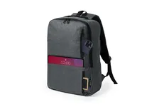 Mochila de RPET Ingria 600D 3 bolsillos frontales de poliéster 600D RPET, vista frontal