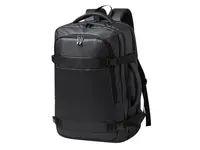 Mochila de viaje cabina polipiel Tanen 17 pulgadas de PU, vista lateral