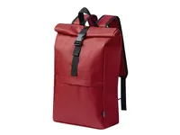 Mochila de RPET Vaega 600D cierre de hebilla de poliéster 600D RPET, vista lateral