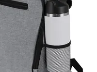 Mochila de RPET Sergli 300D bolsillos de rejilla de poliéster 300D RPET, detalle 5