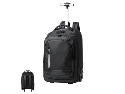 Mochila trolley 2 ruedas poliéster 300D personalizable