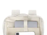 Mochila de algodón reciclado Bigail 300 g de algodón reciclado 300 g/ m2, detalle 5