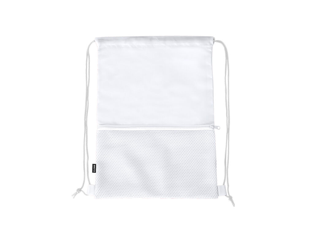 Mochila Uznam en color blanco