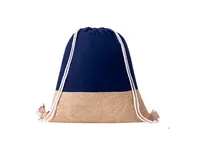 Mochila de cuerdas algodón y yute Zyndrax 120 g de yute/ algodón 120 g/ m2, vista lateral