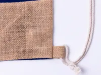 Mochila de cuerdas algodón y yute Zyndrax 120 g de yute/ algodón 120 g/ m2, detalle 1