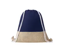 Mochila de cuerdas algodón y yute Zyndrax 120 g de yute/ algodón 120 g/ m2, vista frontal