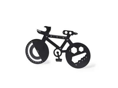 Multiherramienta Balint con forma de bicicleta personalizable
