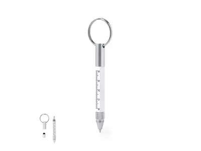 Bolígrafo multifunción de aluminio Lexi 5 funciones personalizable