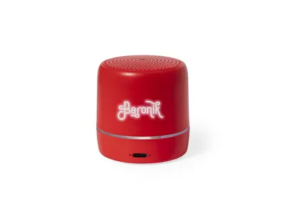 Altavoz Bluetooth 5.0 con logotipo iluminado led personalizable