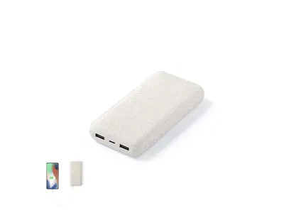 Batería externa de caña de trigo Golblum 20.000 mAh personalizable