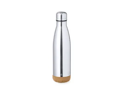 Botella térmica de acero reciclado Dagles 500 ml corcho personalizable