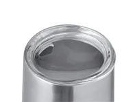 Vaso térmico de acero reciclado Yarton 340 ml de acero inox reciclado, vista lateral