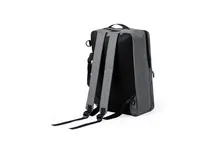 Mochila portadocumentos de RPET Makarzur 600D 3 usos de poliéster 600D RPET, detalle 2
