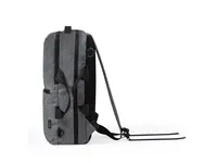 Mochila portadocumentos de RPET Makarzur 600D 3 usos de poliéster 600D RPET, detalle 5