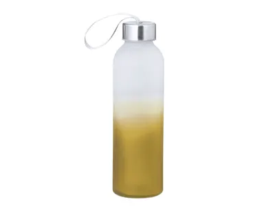 Bidón de cristal y acero Nortalik 500 ml diseño degradado personalizable