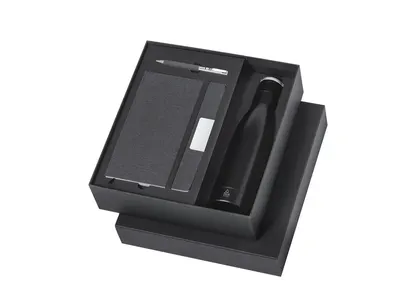 Set termo 500 ml, bloc RPET y bolígrafo personalizable