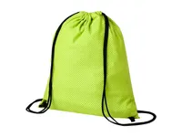 Mochila de cuerdas poliéster Arlequix para sublimación de poliéster, vista lateral