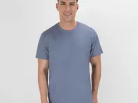 Camiseta de algodón reciclado RPET Bandul 150 g de 60% algodón reciclado single jersey/ 40%, vista frontal