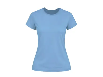 Camiseta de algodón Seiyo 160 g mujer en colores personalizable