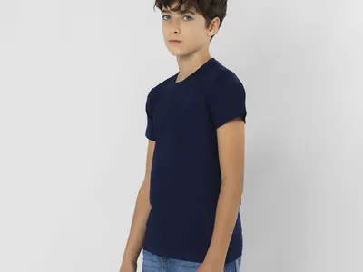 Camiseta de algodón Seiyo 160 g niño en colores personalizable