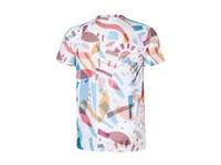 Camiseta técnica estampada Baraky 135 g de poliéster 135 g/ m2, vista lateral