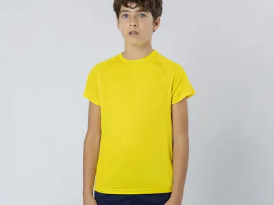 Camiseta técnica bandas de malla Sappor 135 g niño personalizable