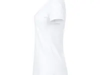 Camiseta de algodón Seiyo 160 g mujer en blanco de 100% algodón ring spun, single jersey 160 g/, detalle 1