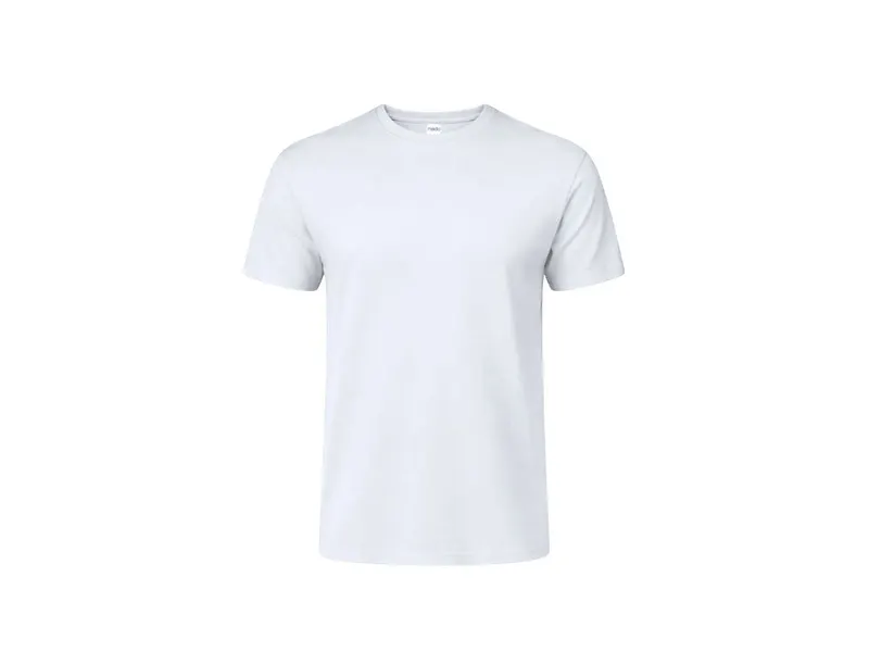 Camiseta de algodón Seiyo 160 g niño en blanco en blanco de 100% algodón ring spun, single jersey 160 g/, vista frontal